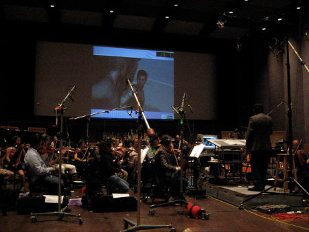 Запись саундтрек на Abbey Road Studios